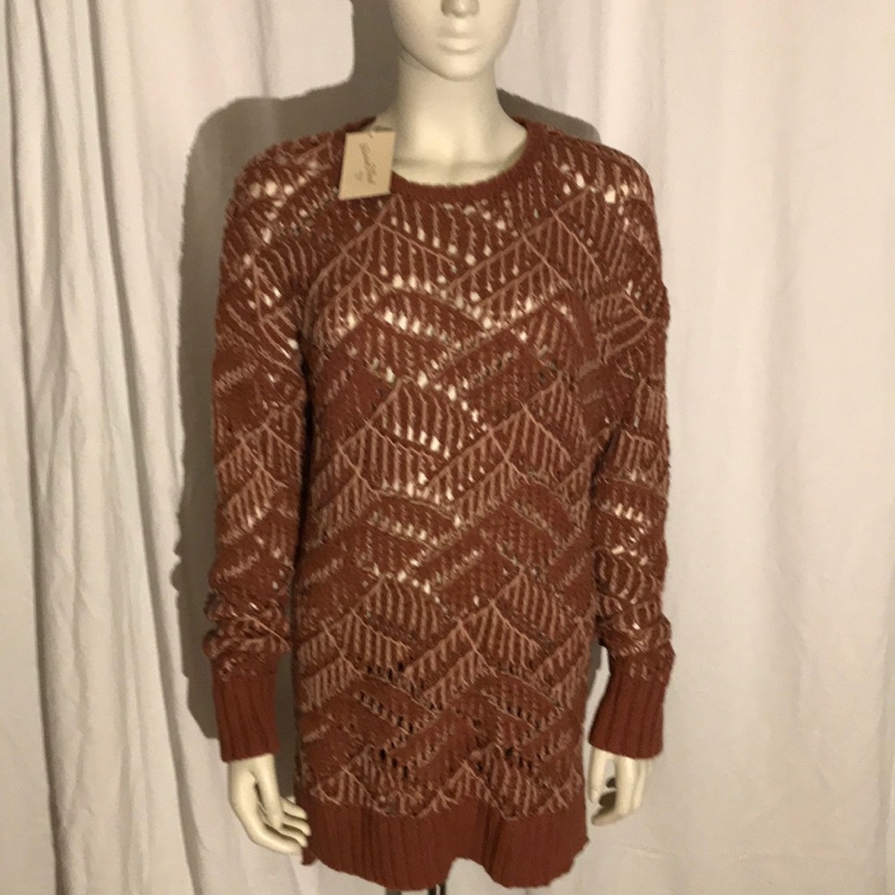 New Universal Thread Sweater Brown Clay